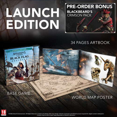 Assassin's Creed Black Flag Re-Synced Launch Edition (PS5) 1