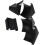 1set Billiards Plastic Accessories Pool Cart Bunny Rabbit Figurine Rabbit Decor Spring Décor 1