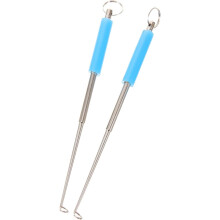 2pcs Set Fish Grabbing Device Outdoor Hanging Hooks Foosball Score Keepers Canopy Hooks Game Score Counters Sea Fishing Accessories Score Stand Green