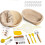 Sourdough  Kit, Banneton Bread Proofing Baskets Set, Sourdough Bread Baking Supplies Making Tools 1