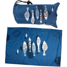 Multi-Use Digital Printed Picnic Blanket Beach Mat 1.4x2m Waterproof Lightweight for Outdoor Adventures