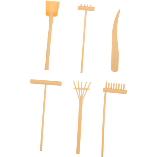 Mini Rake Toy Desktop Rake Small Rake Small Iron Rake Small Sand Rake Incense Ashes Rake
