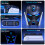 HELLCOOL PS5 Controller Charger, PS5 Charging Station Accessories for Playstation 5 Controller, Docking Station for Edge Controller, Charger Dock wit 2