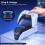 HELLCOOL PS5 Controller Charger, PS5 Charging Station Accessories for Playstation 5 Controller, Docking Station for Edge Controller, Charger Dock wit 3