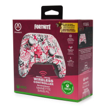 PowerA Wireless Controller for Xbox Series X|S - Fortnite SE, bonus virtual item included, hall effect thumbsticks, low latency wireless, officially