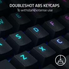 Razer BlackWidow V4 X (Yellow Switch) - Mechanical Gaming Keyboard with Razer Chroma RGB (Silent Mechanical Switches, 6 Dedicated Macro Keys, Doubles