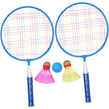 Child Badminton Rackets Boys and Girls Tennis Racket Set Healthy Outdoor Games for Yard Beach and Outdoor Play