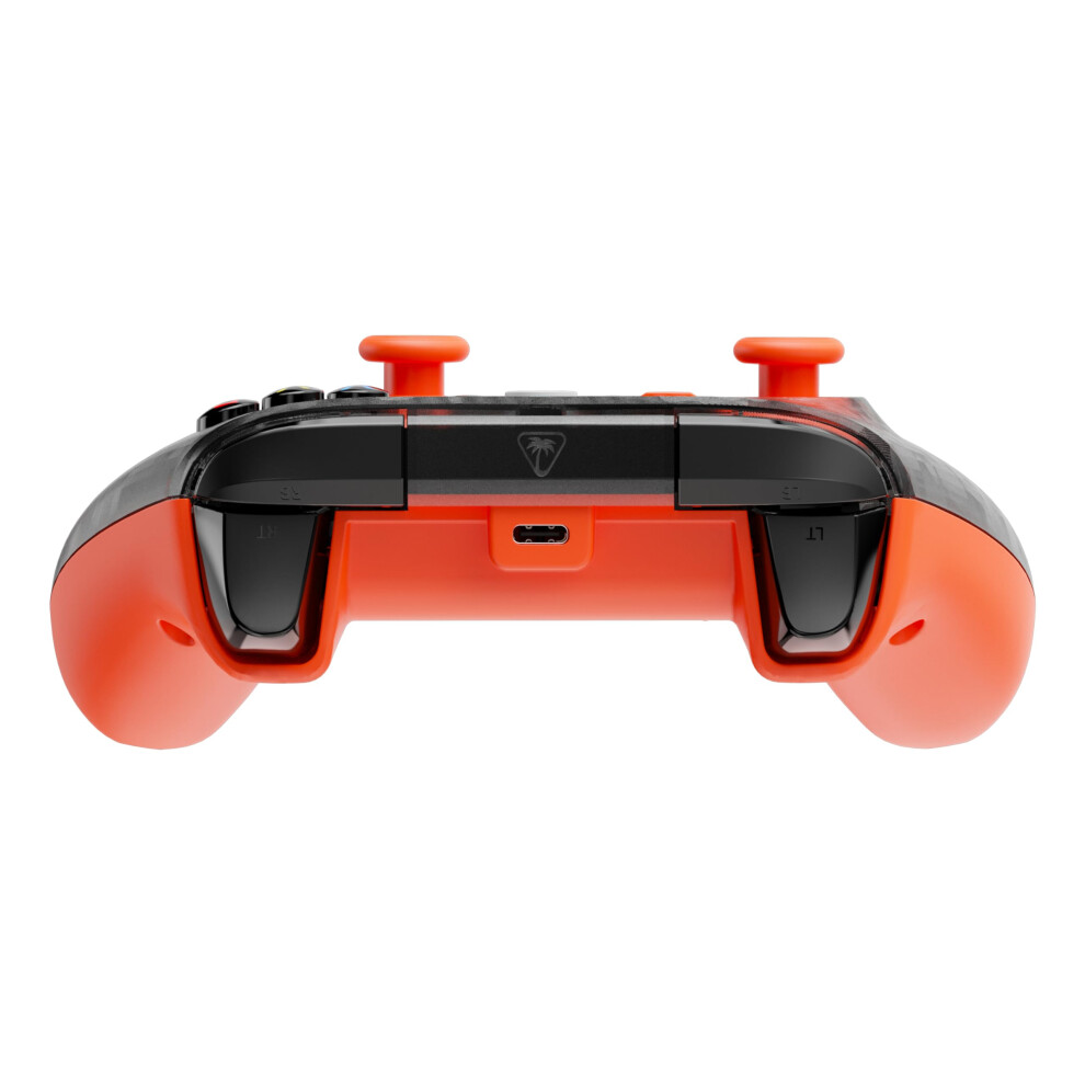 Turtle Beach Rematch Core And Ghost Camo Wired Gaming Controller With Audio Controls, Rumble Motors And Impulse Triggers – Licensed For Orange/Black