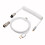 EPOMAKER Puff Aviator Coiled USB Cable, Type C Detachable Mechanical Gaming Keyboard Cable for Win/Mac/Gamers, Suitable for RT100/TH68 PRO/TH80 PRO/T 2