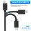 Usb Charger Cable for PS4 Controller,Work for Sony PlayStation 4/ PS4 Slim/ PS4 Pro/Xbox One (6FT/1.8M) 1