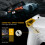 ManbaOne Interactive Screen Wireless Gaming Controller for PC/Switch/Switch 2/iOS/Android,Gamepad with Hall Effect Stick & Trigger,RGB Lighting,Remap 4