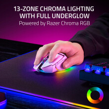 Razer Basilisk V3 Pro - Customizable Wireless Gaming Mouse HyperScroll Tilt Wheel (Focus Pro 30K Optical Sensor, 13-Zone Chroma Lighting, 10+1 Progra