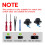 Mcbazel Switch Analog 3D Joystick Replacement & Repair Tool Kit for Switch/OLED/Joy-Con/Lite Controller, 2PCS Joysticks Tri-Wing & Cross Screwdriver 6