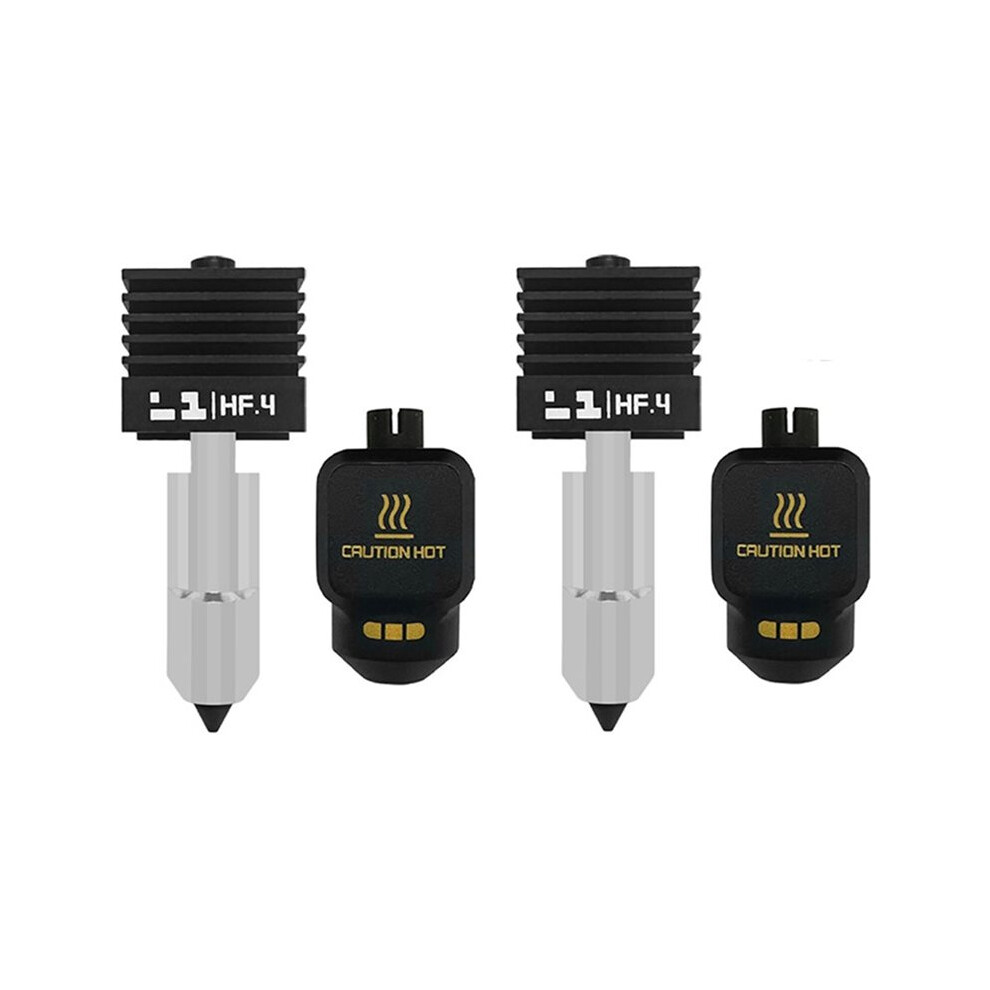 New Hotend For X2d 0.4Mm High Flow Hotend Nozzle 350C High Temp Hardened Steel 3D Printer 6033600628118