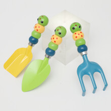 Caterpillar Kinder-Gartenwerkzeugset: Schaufel, Rechen, Schürze, Tasche & Pflanztopf
