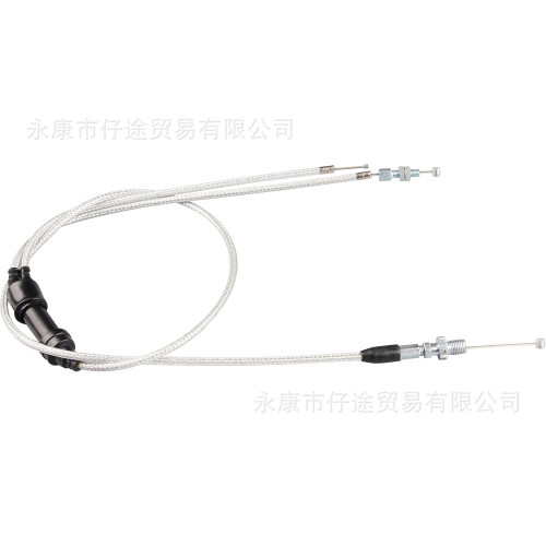 Off-Road ATV Motorcycle 150-250CC Dual Throttle Cable Y-Type Accelerator Pump Accessory