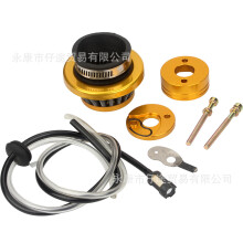 Komplettes Ansaug- und Ölrohrset (Gold-CNC) für Mini-Skateboard-Motorrad 43/49cc 40-5 Luftfilter