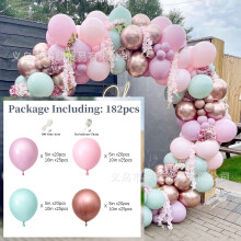 Kit d'arche de ballons, fournitures de décoration pour mariage, anniversaire et fête, ensemble de guirlandes de ballons