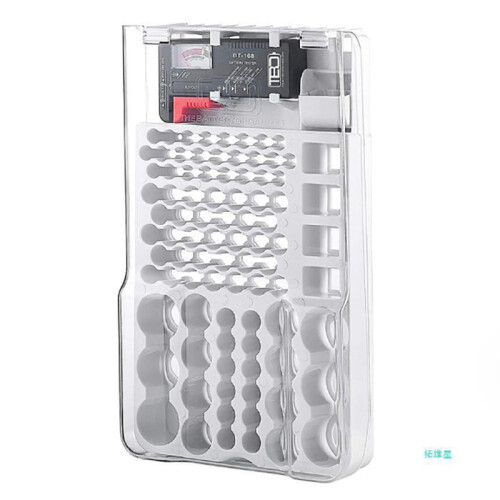 Battery Capacity Tester & Storage Box Organizer New Kit