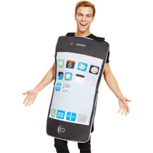 Festivalfest Vuxen Mobiltelefon Rollspel Kostymrekvisita för Scenframträdande & Speltema