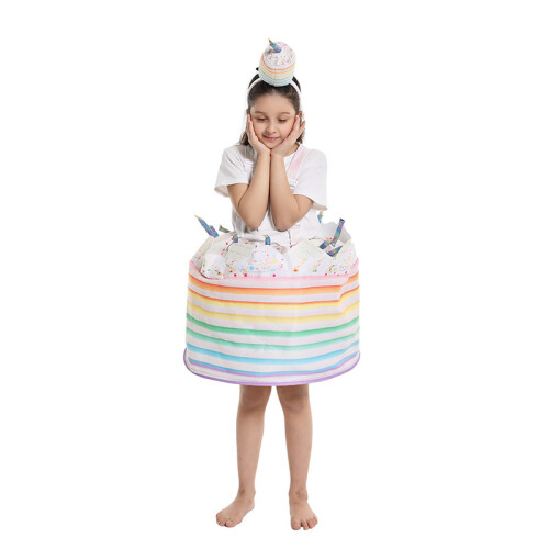 Karneval Halloween Barn Cosplay Kakehatt Sett til Sceneball