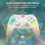 Turtle Beach Turtle Beach Afterglow Wave White Wireless RGB Gaming Controller. Officially Licensed for Nintendo Switch 2 5