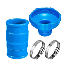 Adaptador de Manguera de Aspiradora de Piscina, Conector de Repuesto con Base Azul para Adaptador de Piscina para 11238, Accesorios de Entrada