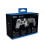 Gioteck VX4+ Wireless Controller for PlayStation 4 (PS4) - Light Camo - Customisable RGB Lighting and Programmable Back Buttons - Bluetooth Compatibl 5