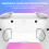 Turtle Beach Turtle Beach Afterglow Wave White Wireless RGB Gaming Controller. Officially Licensed for Nintendo Switch 2 3