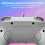 Turtle Beach Turtle Beach Afterglow Wave Grey Wired RGB Gaming Controller. Officially Licensed for Nintendo Switch 2 3