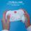 Turtle Beach Turtle Beach Afterglow Wave White Wireless RGB Gaming Controller. Officially Licensed for Nintendo Switch 2 6