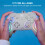Turtle Beach Turtle Beach Afterglow Wave Grey Wired RGB Gaming Controller. Officially Licensed for Nintendo Switch 2 5