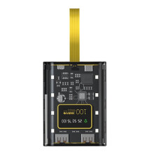 Caixa Carregadora para 3 Baterias 18650 - DIY - Power Bank - Carregamento Rápido 5V 2A - Saída USB - Luz Noturna de LED