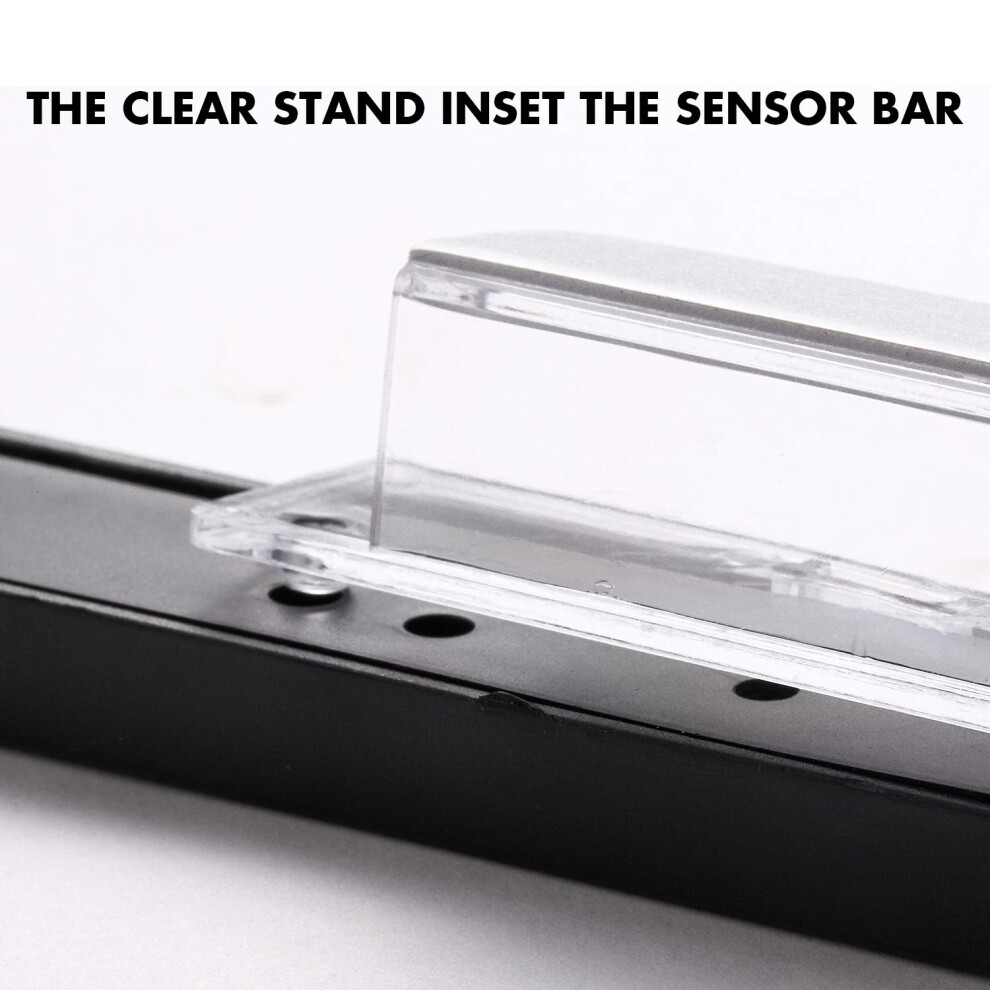 Fpxnb 2 Pcs Replacement Motion Sensor Bars For Nintendo Wii & Wiiu Game Console, Wired Infrared Ir Ray Sensors (Pack Of 2) 5005086561822