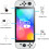 NEW'C 3 Pack Designed for Nintendo Switch (Model OLED) Screen Protector Tempered Glass, Case Friendly Scratch Resistant,Bubble-Free, Ultra Resistant 3