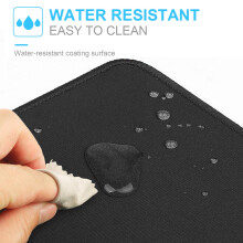 TECKNET Gaming Mouse Mat, 900x400x3 mm Large Mouse Pad, Extended Waterproof Mousepad, Non-Slip Rubber Base-Smooth Cloth Surface-Compatible with Laser