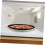 Microwave Crisper Pan Non Stick Pizza Baking Tray Kitchen Round Baking Tray Versatile Multi-functional Microwave Cookware 4