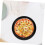 Microwave Crisper Pan Non Stick Pizza Baking Tray Kitchen Round Baking Tray Versatile Multi-functional Microwave Cookware 6