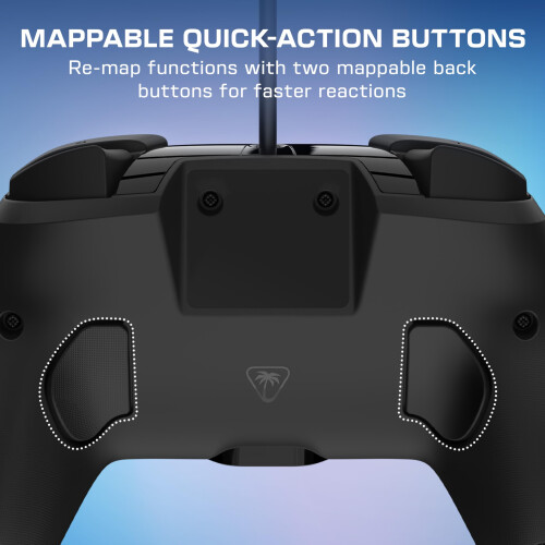 Turtle Beach Turtle Beach Rematch Black Wired Gaming Controller. Officially licensed for Nintendo Switch 2 1