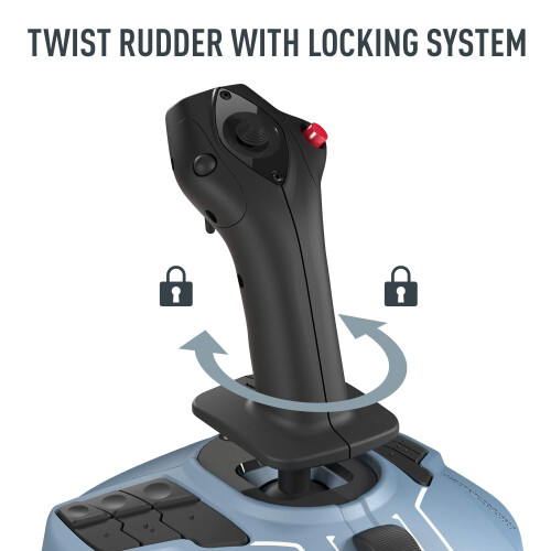 Thrustmaster Thrustmaster TCA Sidestick Airbus Edition - Ergonomic Flight Stick with 12 Remappable Buttons and Thrust Reverser for PC 2