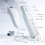 Remote Controller for Wii, TechKen Built-in 2 in 1 Motion Plus with Silicon Case and Nunchuck (White) 3