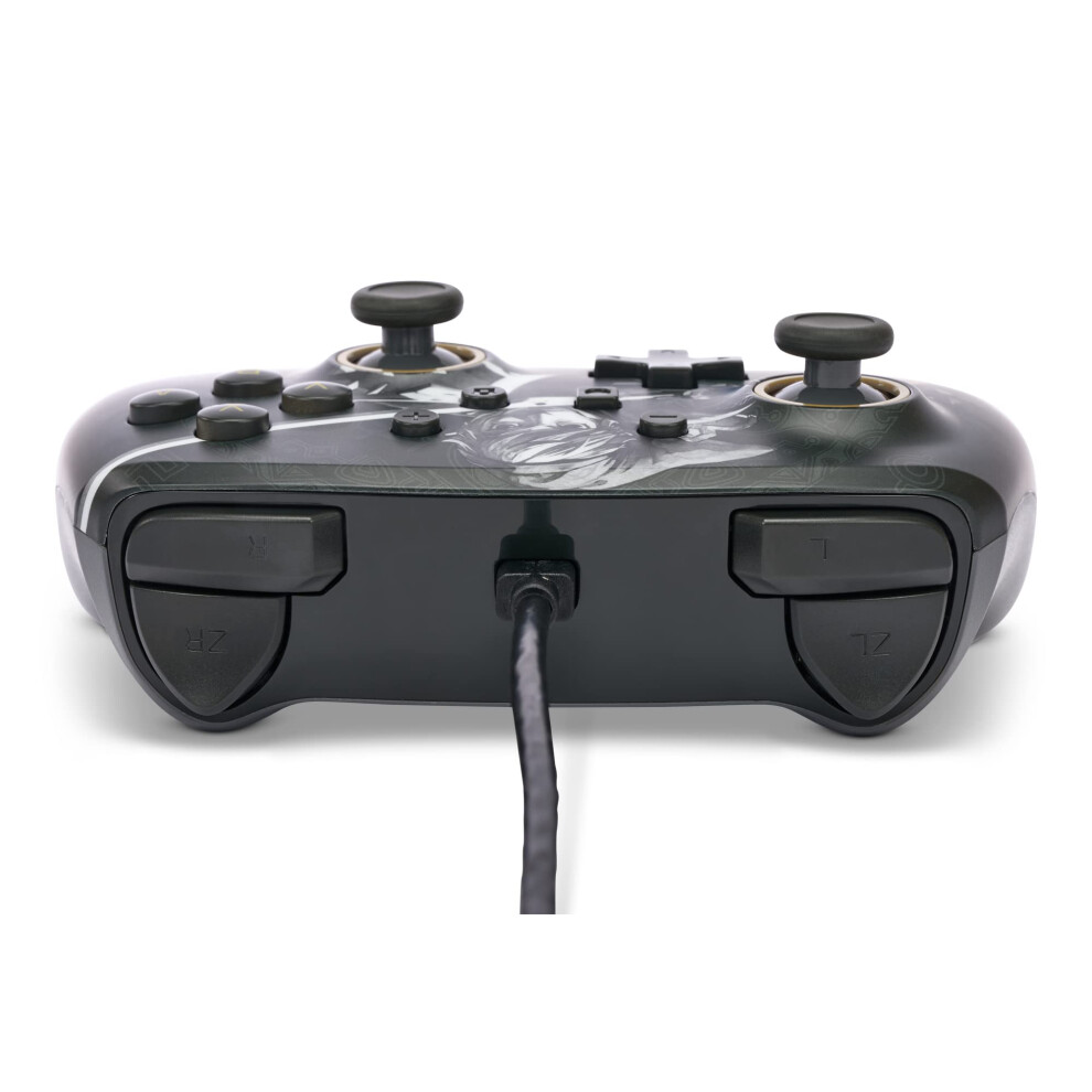 Powera Enhanced Wired Controller For Nintendo Switch And Oled Model, Advance Gaming Buttons, 3.5Mm Stereo Jack And Anti-Friction Rings, Officially Li 5006698761785