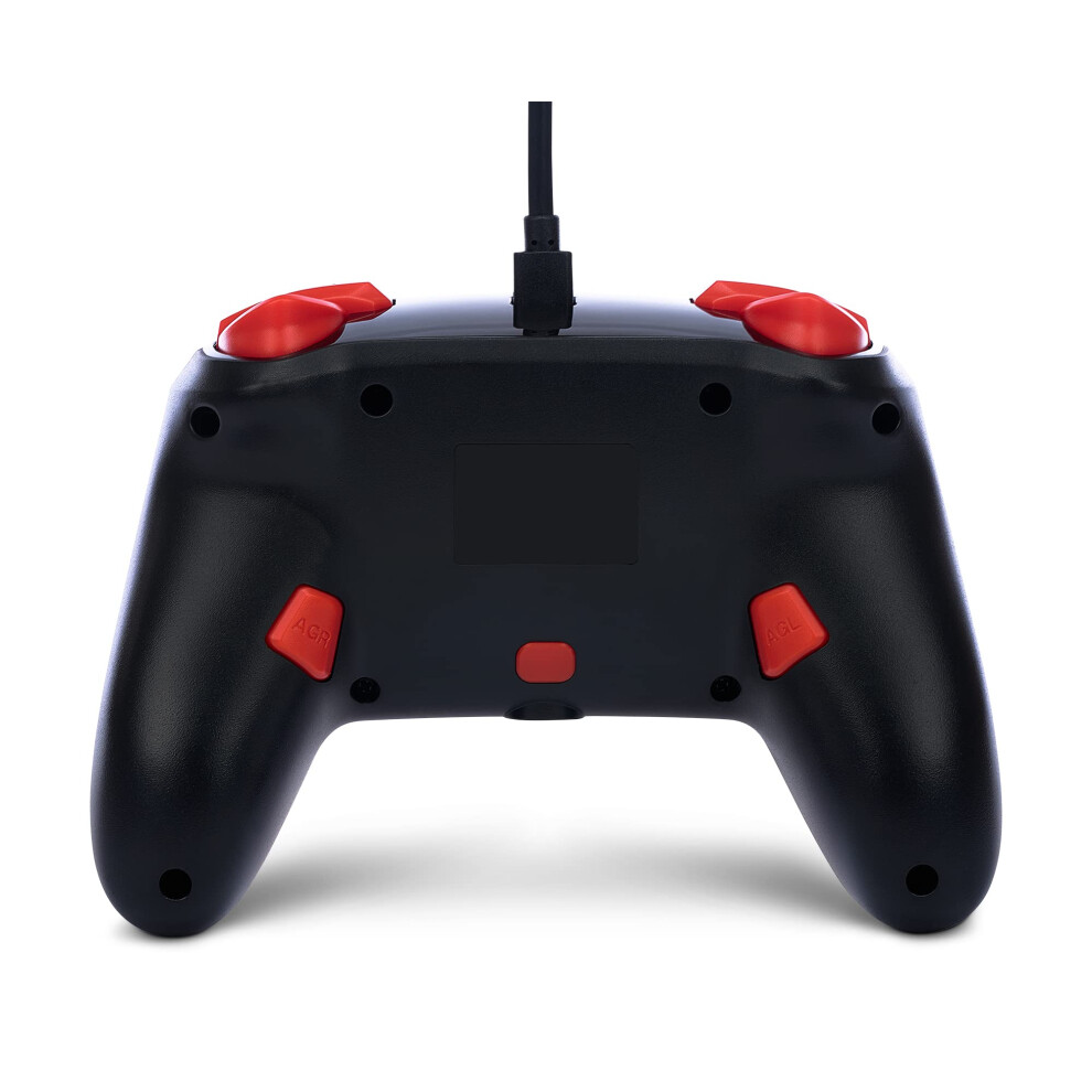 Powera Enhanced Wired Controller For Nintendo Switch And Oled Model, Advance Gaming Buttons, 3.5Mm Stereo Jack And Anti-Friction Rings, Officially Li 5008294775760