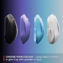 SteelSeries Rival 3 Wireless Gen 2 Gaming Mouse - 2.4GHz and Bluetooth - 18000 DPI TrueMove Air Optical Sensor - 60 Million Click Durability - Light-