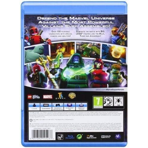 Warner Bros Lego Marvel Super Heroes (PS4) 2