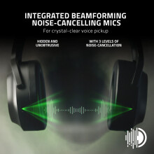 Razer Barracuda Pro - Wireless Gaming Headset (Hybrid ANC, THX Achromatic Audio Amplifier, SmartSwitch Dual Wireless, TriForce 50 mm Drivers, Integra