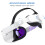 SUPERUS Elite Strap Replacement for Meta/Oculus Quest 2 - Enhanced Comfort, Reduce Head Pressure - Adjustable Hinge 3