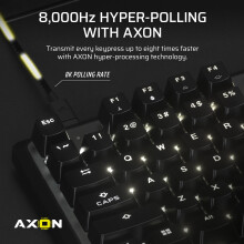 Corsair K70 PRO TKL RGB Tenkeyless Mechanical Wired Gaming Keyboard – Pre-Lubed Hall Effect MGX Hyperdrive Adjustable Switches, Simultaneous SOCD an