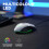 GXTrust 1109W Vylax Gaming Mouse with 6 Programmable Buttons, Advanced Software, Multicolour LED Lighting, 200-6400 DPI, 1.5m USB Cable, Illuminated 5