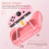 FASTSNAIL Grips Compatible with Switch Controller&OLED Model for JoyCon, Wear-resistant Handle Kit for Switch Controller&OLED Model for JoyCons, 2 Pa 6